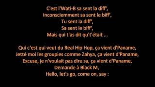 Sexion d'assaut - Qui t'a dit  Paroles