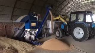 Как работает сепаратор САД в хозяйстве #graincleaning separator CAD