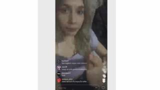 Aleyna Tilki - Canlı Yayın Yapıyor Arabesk Şarkı Söylüyor