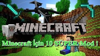 Minecraft Oyununuzu İyileştirecek 10 SÜPER Mod ! [1.7.10]