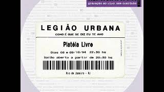 Legião Urbana - Pais e filhos (ao vivo)