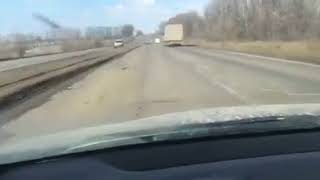 Ужасное состояние трассы Киев-Одесса на участке дороги Белая Церковь - Умань | Страна.ua