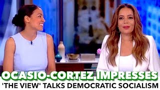 Ocasio-Cortez Impresses ‘The View’ With Democratic Socialism