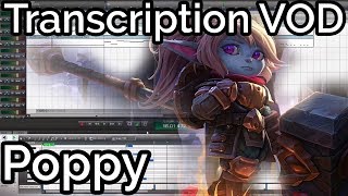 Poppy login theme piano transcription [VOD]