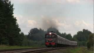 Тепловоз ТЭП60-0780 поезд СПб - Калининград  / Diesel locomotive TEP60-0780