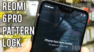 Hard Reset Xiaomi Redmi Note 6 Pro Forgot Pattern Unlock