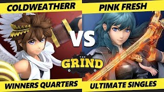Smash Ultimate Tournament - ColdWeatherr (Pit) Vs. Pink Fresh (Byleth) The Grind 112 SSBU W Quarters
