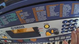 Демо песни и мелодии в Yamaha PSR 260. Часть 5-я.