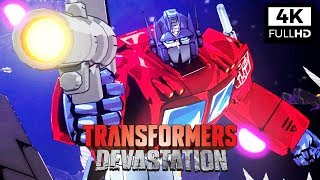 TRANSFORMERS: DEVASTATION All Cutscenes (Game Movie) 4K 60FPS Ultra HD