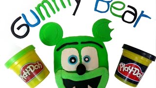 Play Doh How To Make Funny Gummy Bear