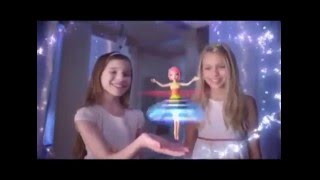 Кукла Радужная летающая Фея с подсветкой