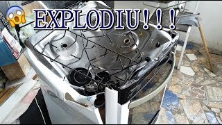 EU QUASE MORRI!! MINHA PANELA DE PRESSÃO EXPLODIU? SUJOU TUDO!!