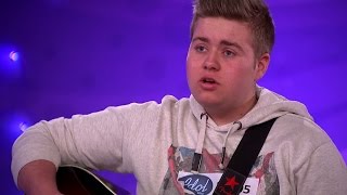 Epa-raggaren Erik Persson rör Fredrik Kempe till tårar i Idol 2016 - Idol Sverige (TV4)