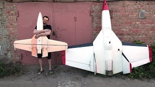 Делаю скоростной турбореактивный самолет - хочу быстро летать