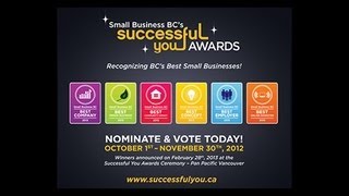 Small Business BC's Successful You Awards - Nominate Today!