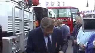 Жириновский на автовыставке