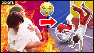 *올림픽 국가대표* 도전?!? Gymnastics Challenge ACROBATIC 기계체조 아크로바틱ㅣ두얼간이(2 idiots)ㅣ엔플라잉(N.flying) 재현 차훈