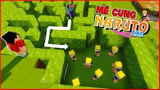 KHI SHIN TROLL NOOB BẰNG MÊ CUNG CHỨA ĐẦY NARUTO MẠNH NHẤT MINECRAFT !!!