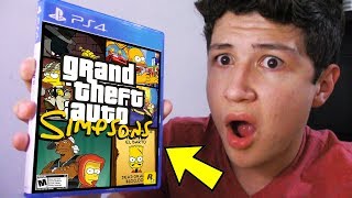 JUEGO AL NUEVO GTA LOS SIMPSONS!! GRAND THEFT AUTO