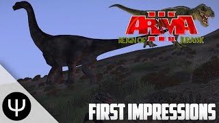 ARMA 3: Reign Of Jurassic Mod — First Impressions!