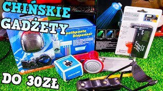 8 Gadżetów z Chińskiego do 30zł - MODULATOR GŁOSU!? PRYSZNIC LED!?