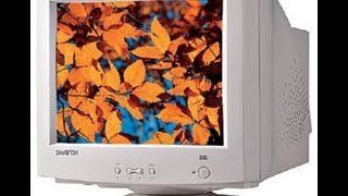 Разборка монитора ЭЛТ Samsung Samtron 56E