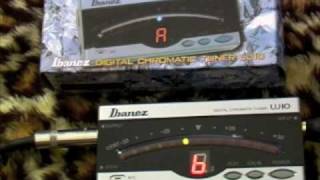 Ibanez LU10 Guitar Tuner Demo