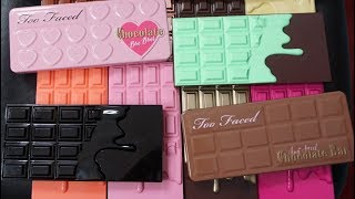 Makeup Revolution - Chocolate Bar Palette's that Dupe Too Faced and Urban Decay
