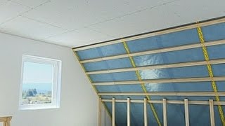 Dachbodenausbau mit der fermacell Ein-Mann-Platte