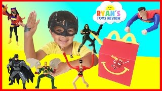 MCDONALD'S HAPPY MEAL TOY SURPRISE FULL SET 2016 Justice League and DC SuperHero Girls