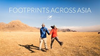 Footprints Across Asia in 1 Year - A Jumpshot Hyperlapse