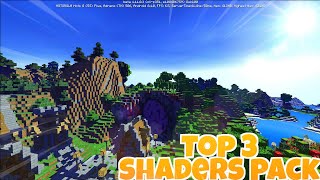 Minecraft PE - TOP 3 BEST SHADERS MCPE 1.11.0.5 Texture PACK REALISTA For MCPE 1.10.0 SHADERS PACK