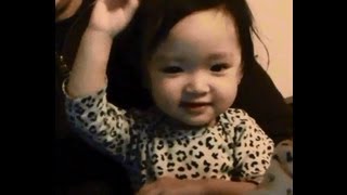 BABY GANGNAM STYLE! But Watch What Happens When I Change The Video On Her...