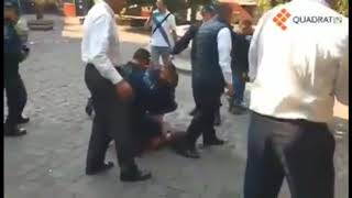 #Balacera Zócalo Cuernavaca Morelos -MOMENTO DE LA CAPTURA
