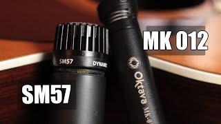 Shure SM57 vs Oktava MK-012 (acoustic guitar) (pt.1)
