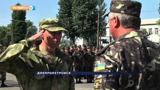 Бойцы 194-го понтонно-мостового отряда вернулись из зоны АТО