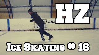 Интересные виды торможений на внешнем ребре лезвия! | Ice skating | HealgiZemp | #16