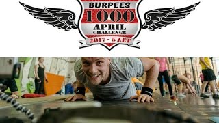 1000 BURPEES CHALLENGE. Crossfit Ekb. 29 Апреля 2017. Испытываем себя на прочность !
