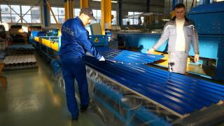 Производство кровельного профнастила С18