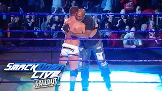 Basketball legend Karl "The Mailman" Malone proves glorious: SmackDown LIVE Fallout, Jan. 2, 2017