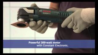 Bosch Multitool Demonstration video