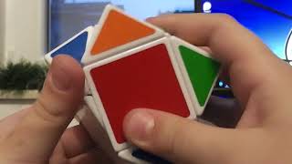Как да наредите Skewb.Дълго и подробно обяснение.