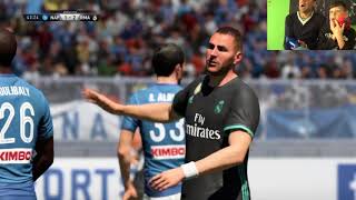 FIFA 18 ITA Napoli vs Real Madrid Fifa 2018 Gameplay ps4