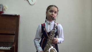 Анна Калихман 9 лет. г. Саратов Ж.Ноле "Маленькая латинская сюита" 2ч.
