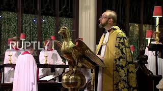 UK: Westminster Abbey holds remembrance ceremony for MP Amess