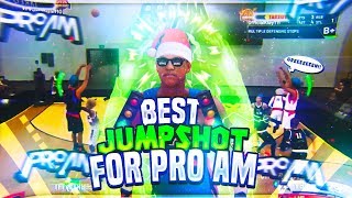 Best Jumpshot In Pro Am For Two Way Sharp, Stretch Big, Pure Sharp NBA 2K19