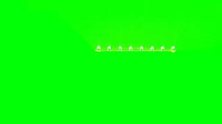 Dance floor lights green screen