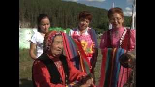 Бурзянские женщины на празднике Кубаира. 2014г.