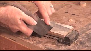 How to sharpen your card scrapers
