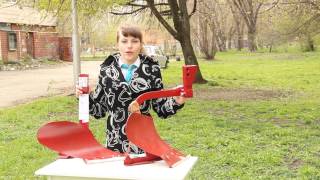 Плуг Навесной ПН-2 и ПН-4 для мотоблока Мотор Сич